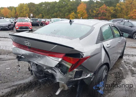 2025 Hyundai Elantra Sel Sport из США, поврежденный, VIN KMHLM4DG6SU871797